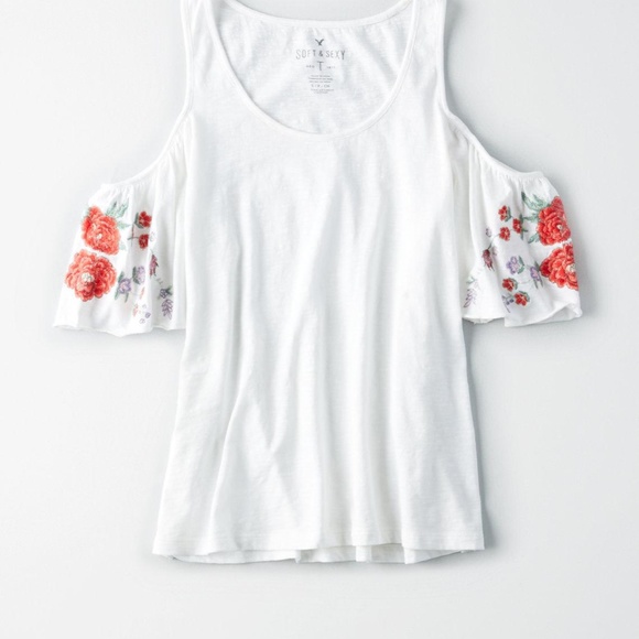 American Eagle Cold Shoulder Top - Picture 4 of 4